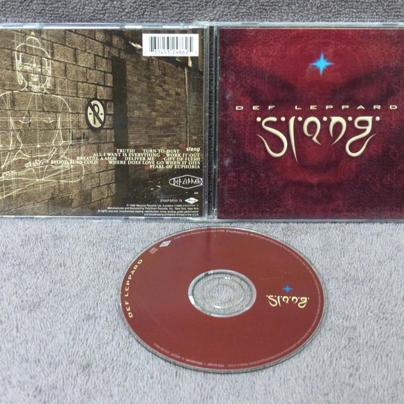 Def Leppard Slang Audio CD 1996 Mercury Rock Experimental - Picture 1 of 12